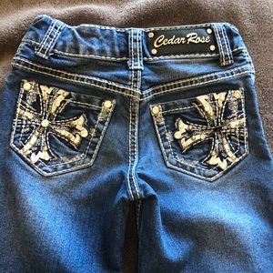 Used cedar rose jeans